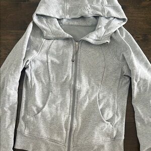 Lululemon Athletica Gray Hoodie Sweatshirt